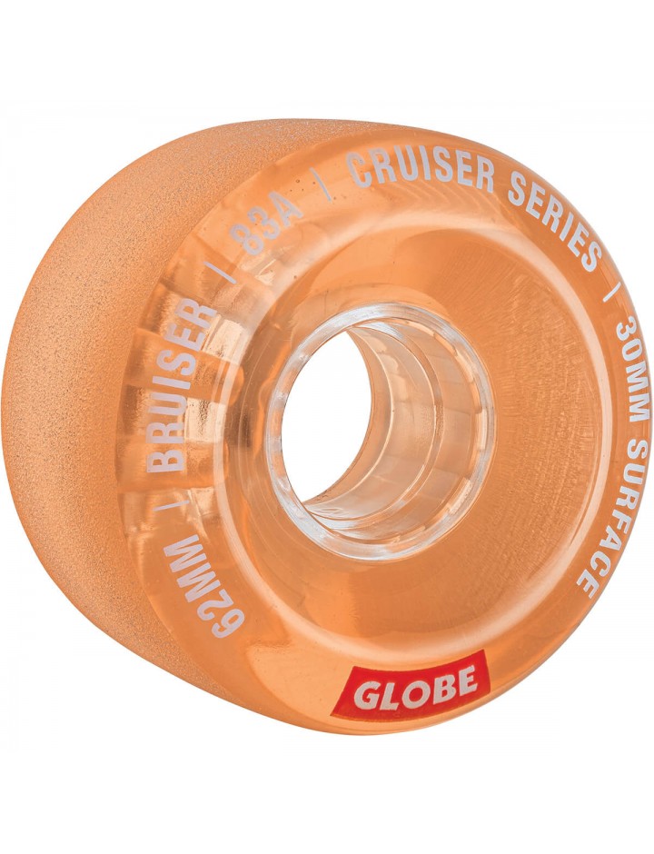 GLOBE 62MM BRUİSER CRUİSER CLEAR CORAL 83A KAYKAY TEKERLEK