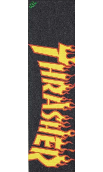 Mob Grip Thrasher Flame Logo Grip Tape 9in X 33in