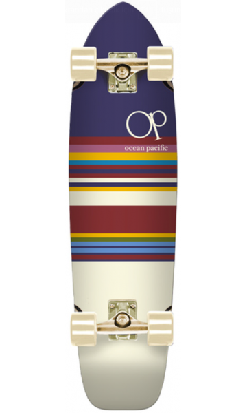 Ocean Pacific Swell Navy/Off White 31" 8.25" Cruiser Kaykay