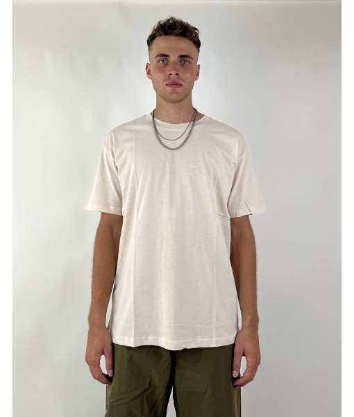 Cream basic t-shirt