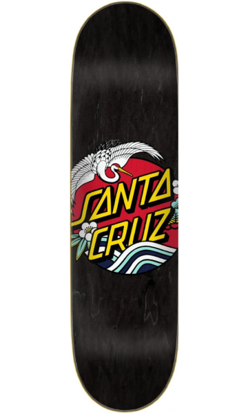 Santa Cruz 8,5 Crane Dot Blk Kaykay Tahtası